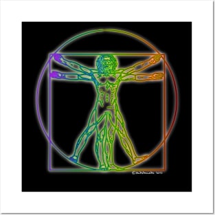 Vitruvian Divergence Posters and Art